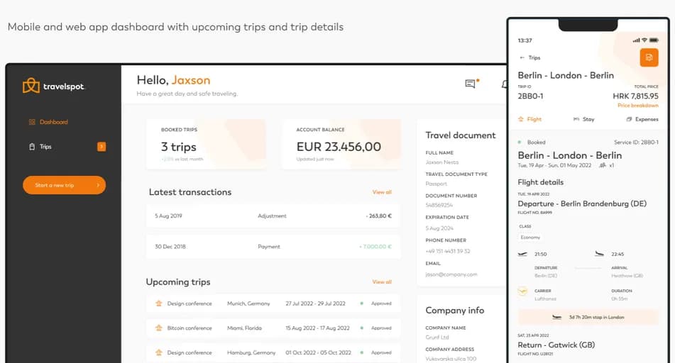 Transforming Business Travel: The Travelspot Management Platform