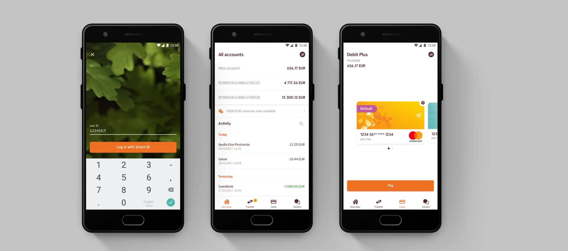 Rebuilding Swedbank's mobile app through in-depth user research