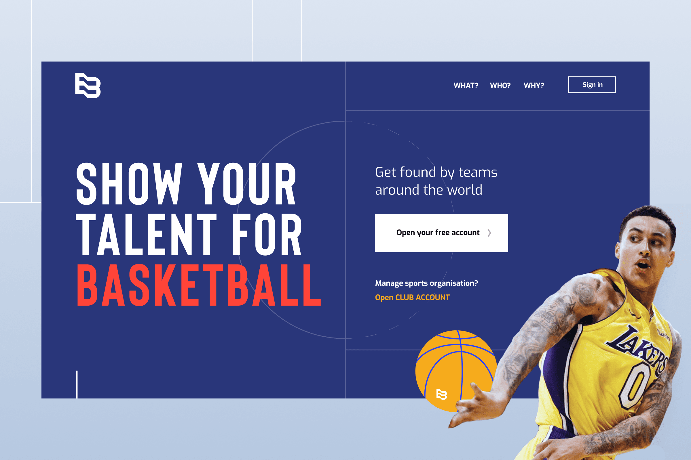 Web App Design and Development for a Sports Recruiting Platform