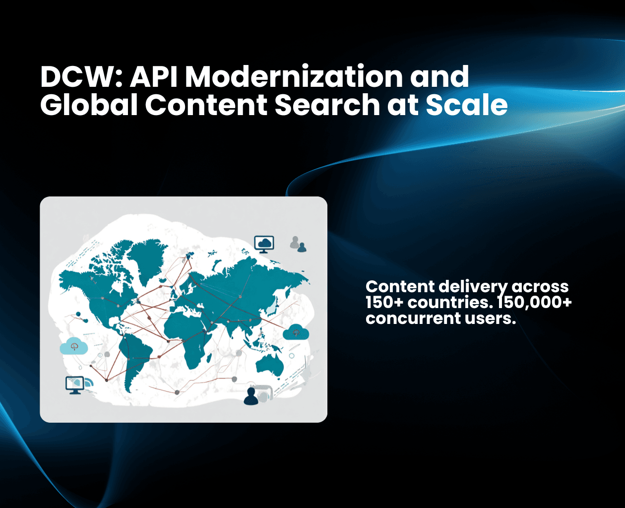 DCW: API Modernization and Global Content Search at Scale