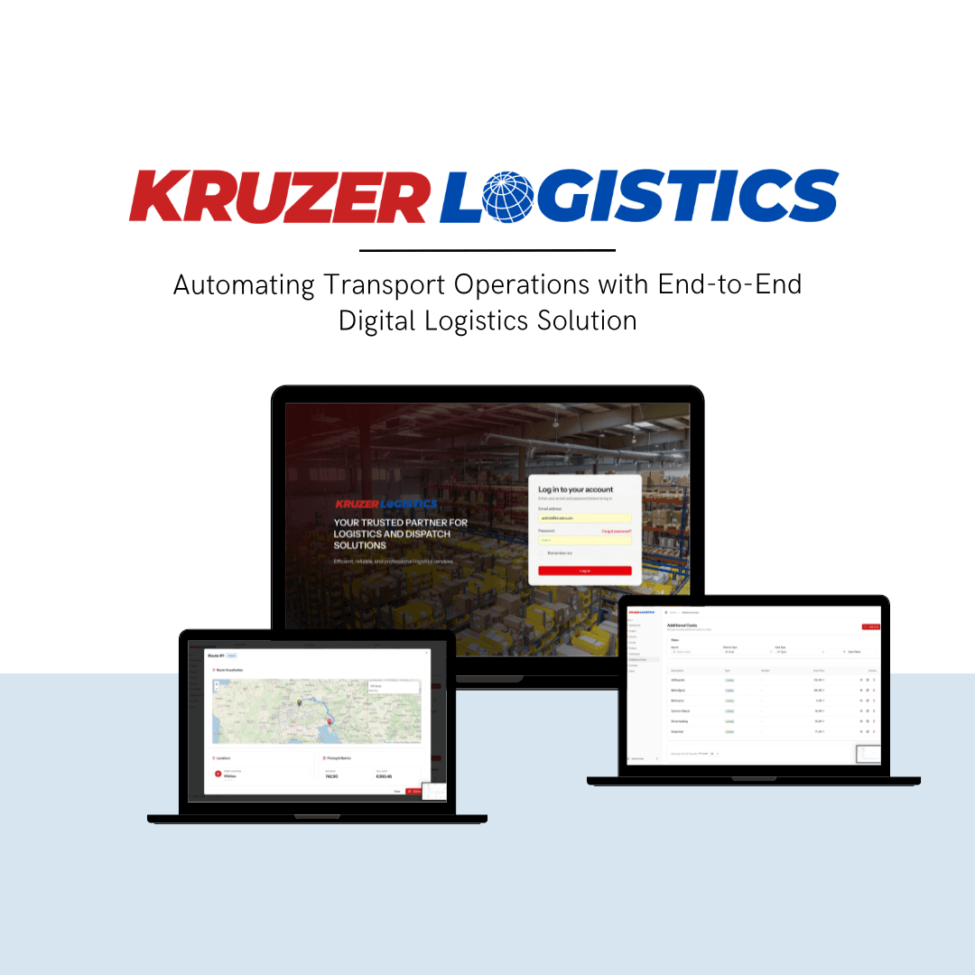 Kruzer: Automating Transport Operations with End-to-End Digital Logistics Solution