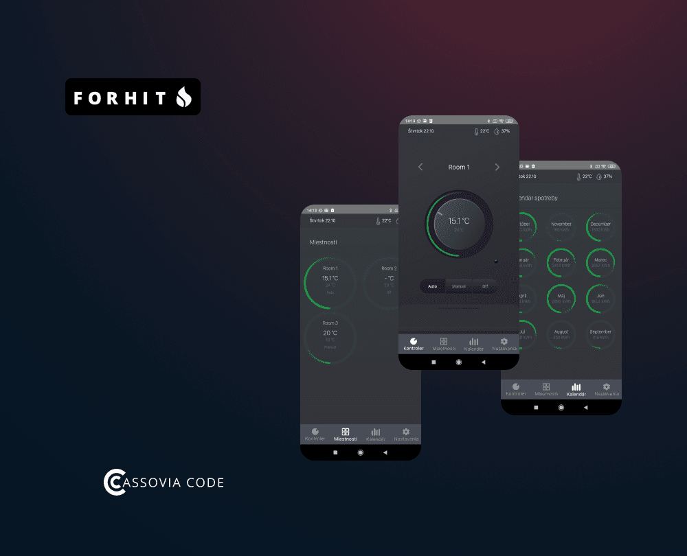 Mobile App for Intelligent Home Heating Management