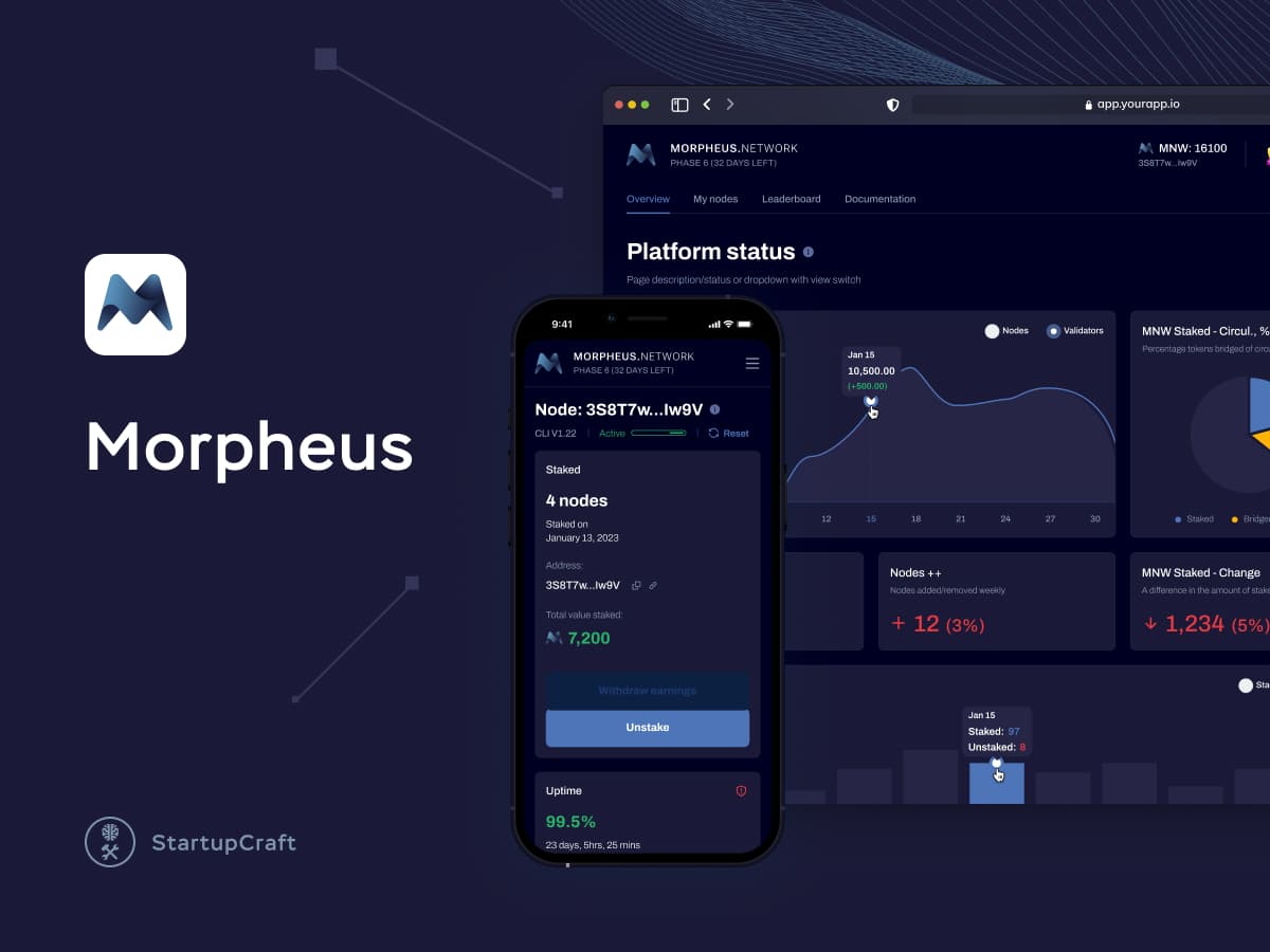𝐌𝐨𝐫𝐩𝐡𝐞𝐮𝐬.𝐍𝐞𝐭𝐰𝐨𝐫𝐤 | React, Solidity, Node.js, Apollo, Web3