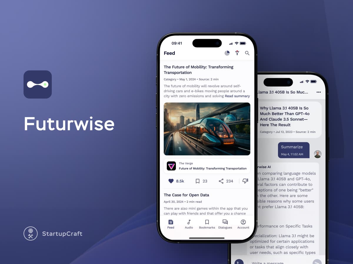 FuturWise | React Native, React, Node.js, Apollo, AI, React Native, iOS/Android