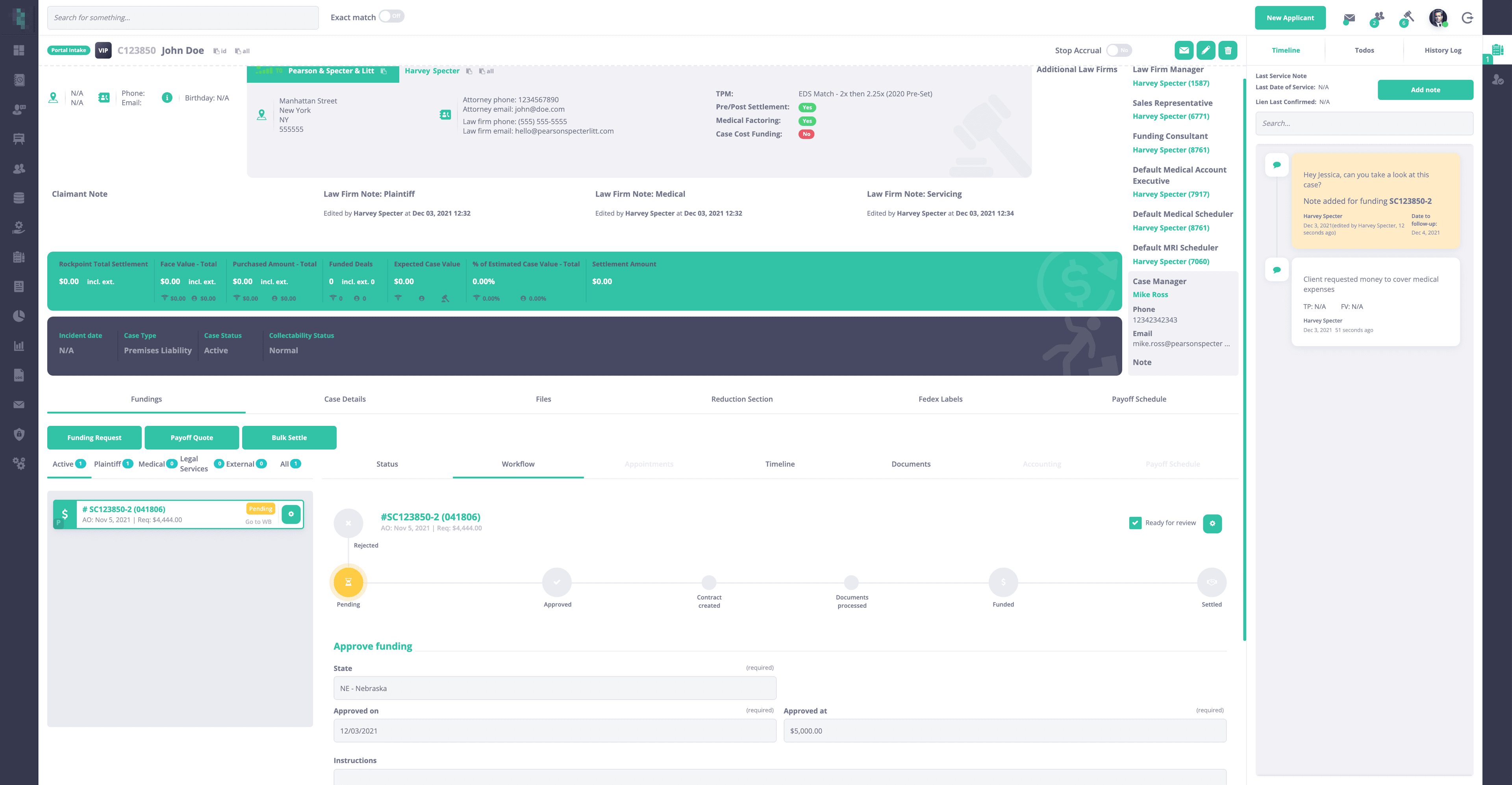 Expansion-Ready App for Rockpoint Legal Funding