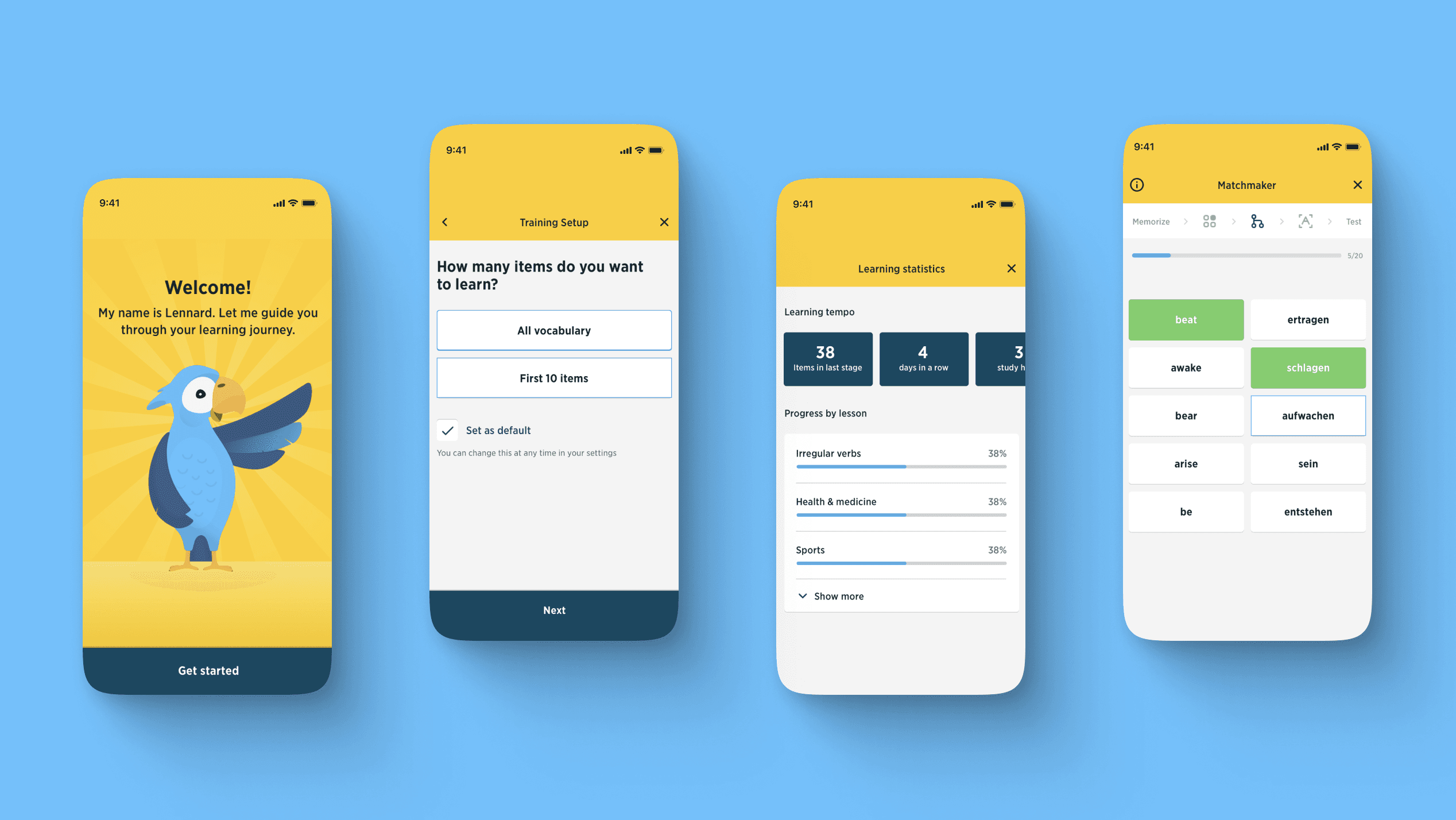 Frontend and Backend Development of a Mobile Application