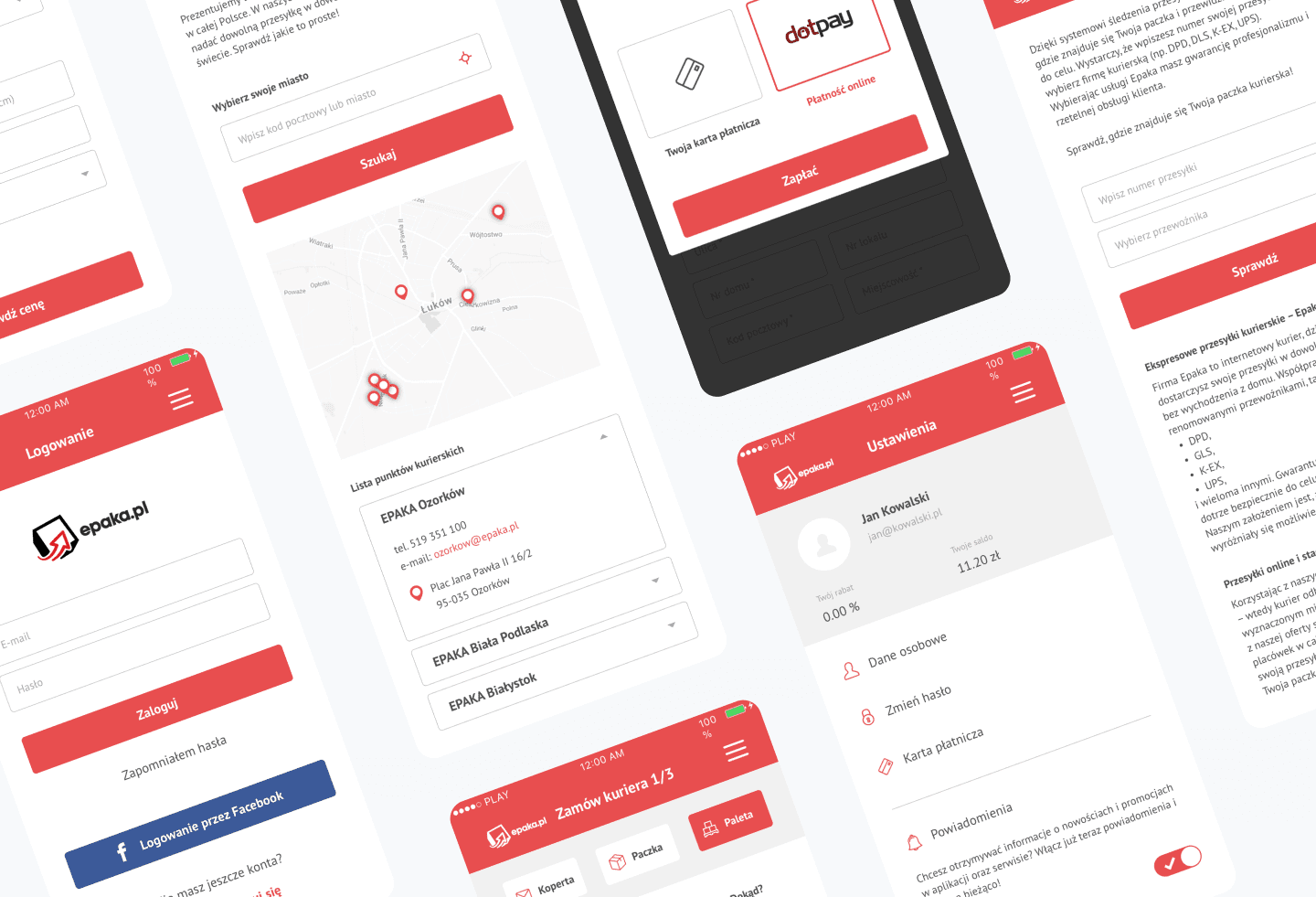 Epaka: Shipping Management App
