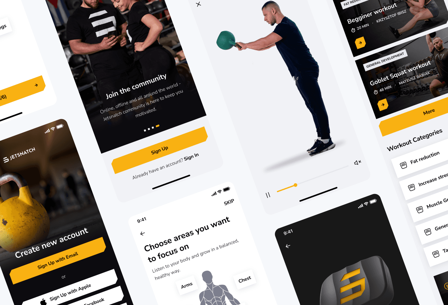 Jetsnatch: SportsTech Mobile App for Precision Kettlebell Training