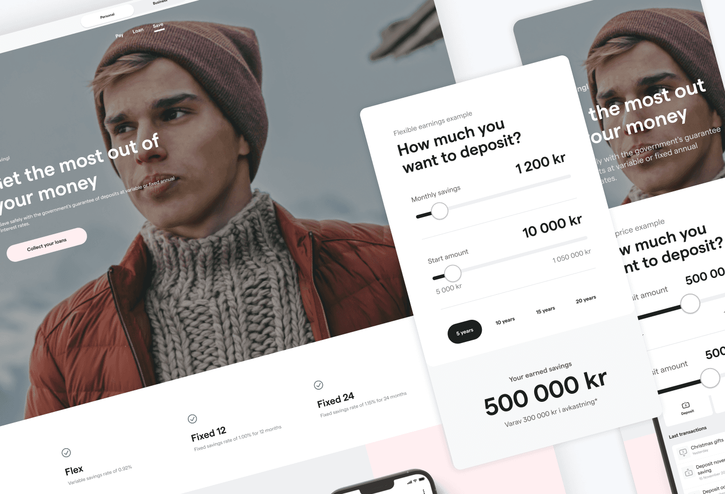 Brand New Website for the Swedish Bank