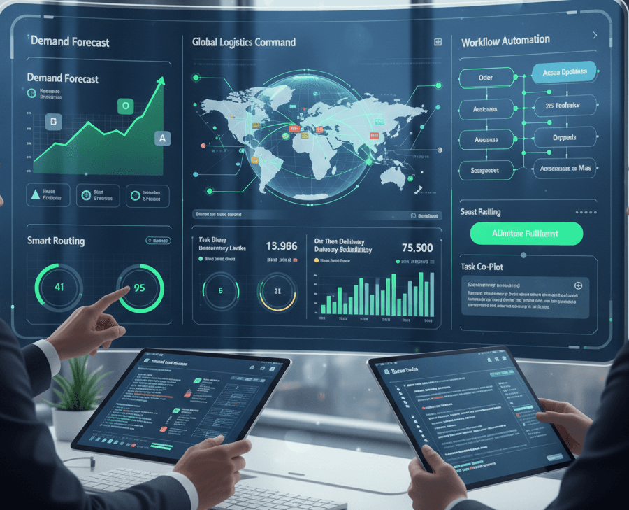AI-Augmented Supply Chain Orchestration