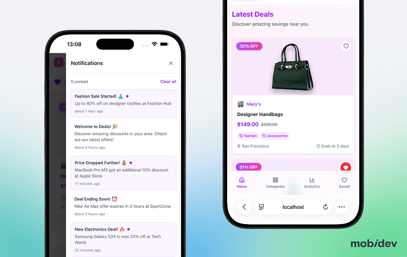 MVP for Retail Deal Discovery App in 3 Weeks at $10K