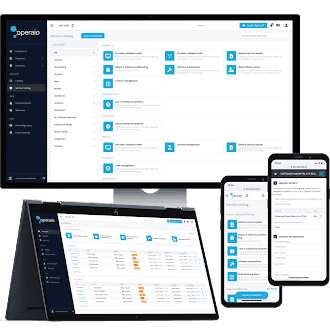 Microsoft-based Platform for Corporate Service Management