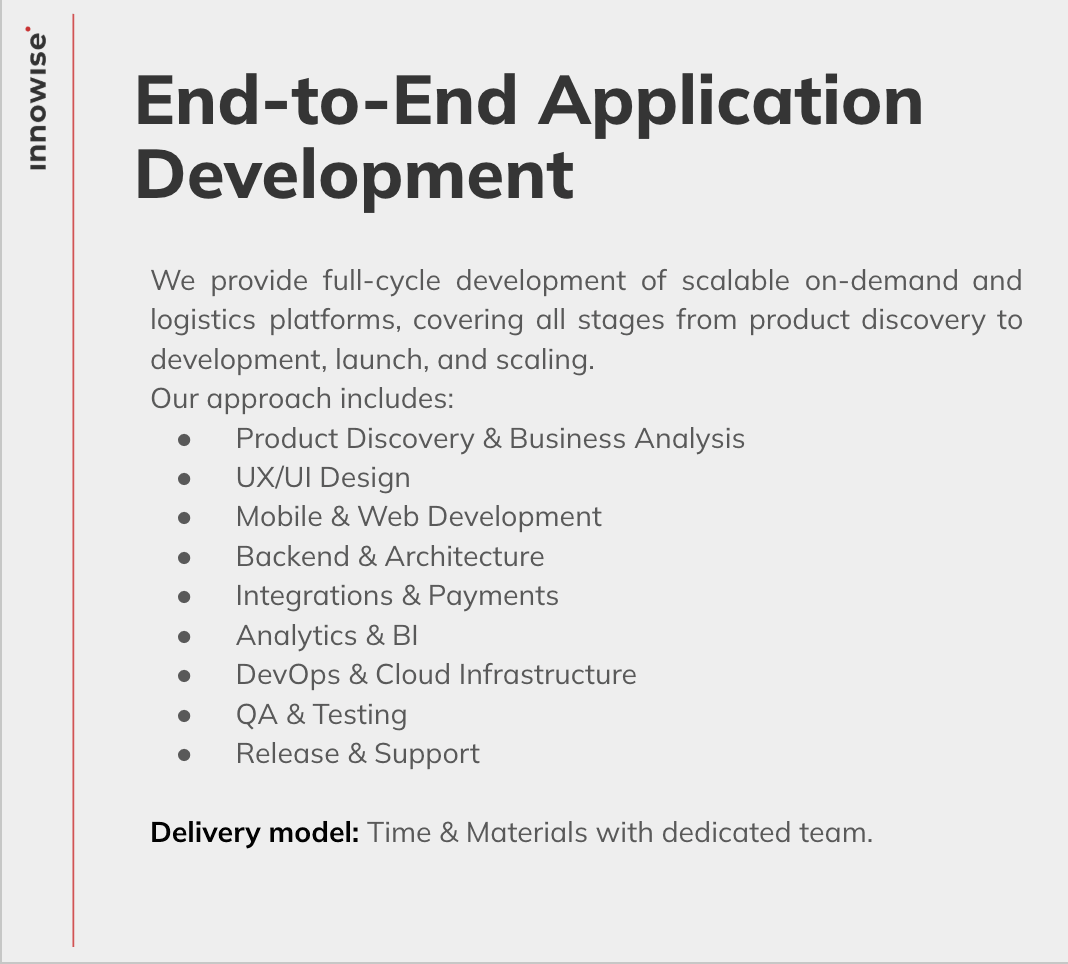 On-demand Delivery logistics marketplace