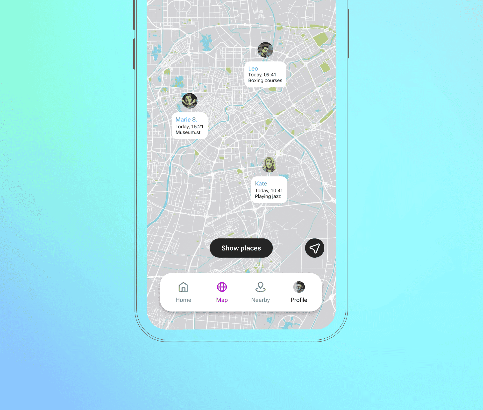 Mobile AR Companion Application Powered by Artificial Intelligence