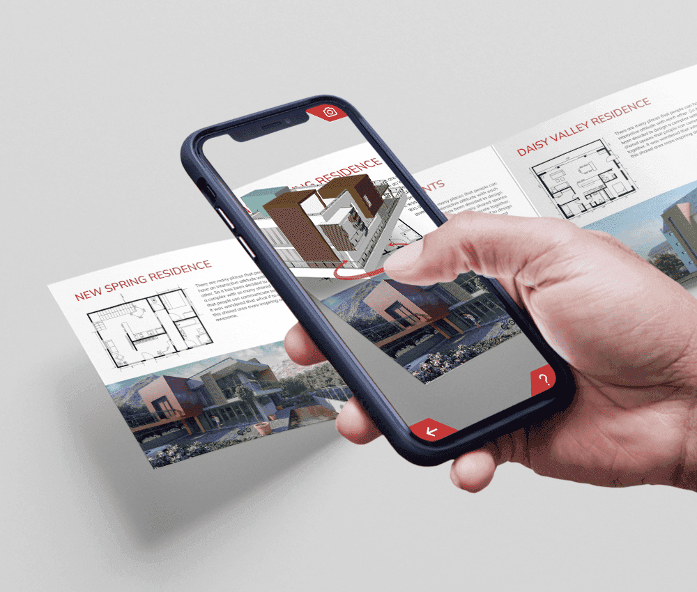 Marker-based AR Real Estate Application