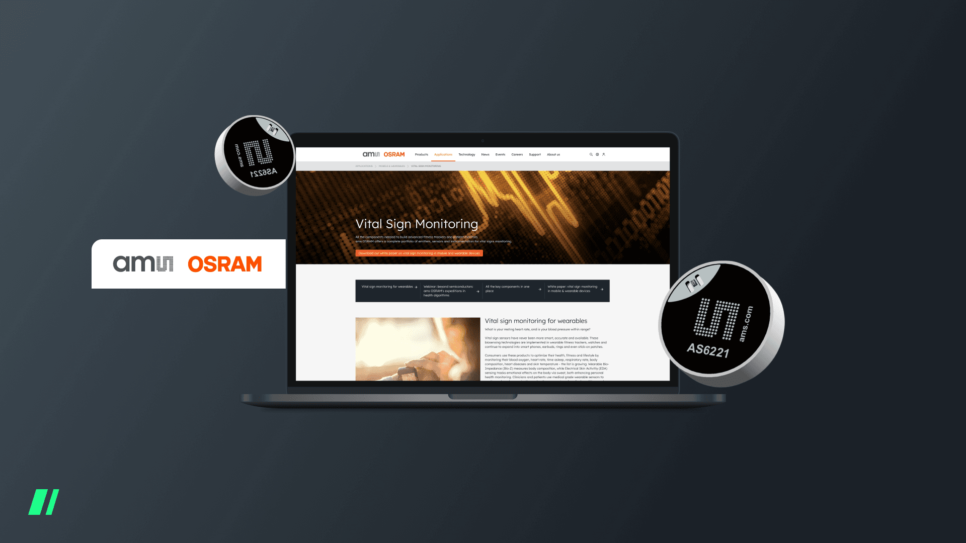 Accelerating Global HealthTech Innovation: A Mobile Platform for ams OSRAM's Vital Sign Sensors