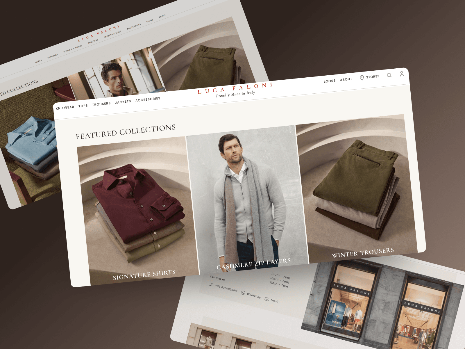 Luca Faloni - men's clothes brand