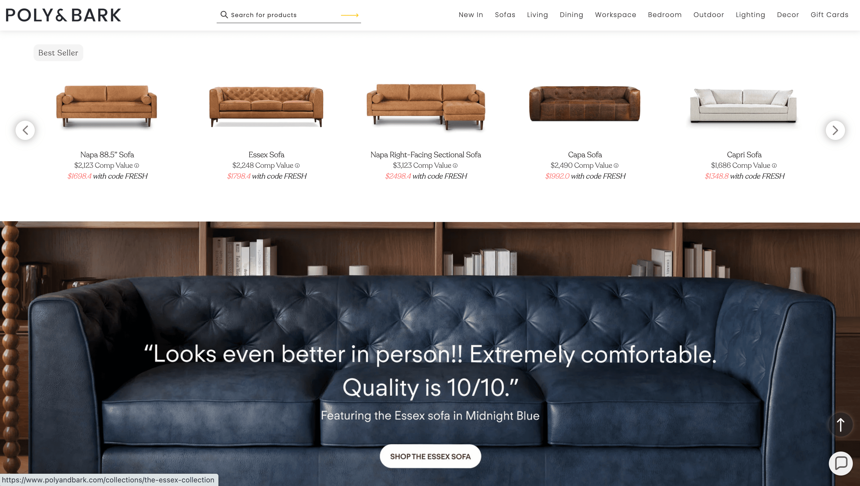 Furniture store