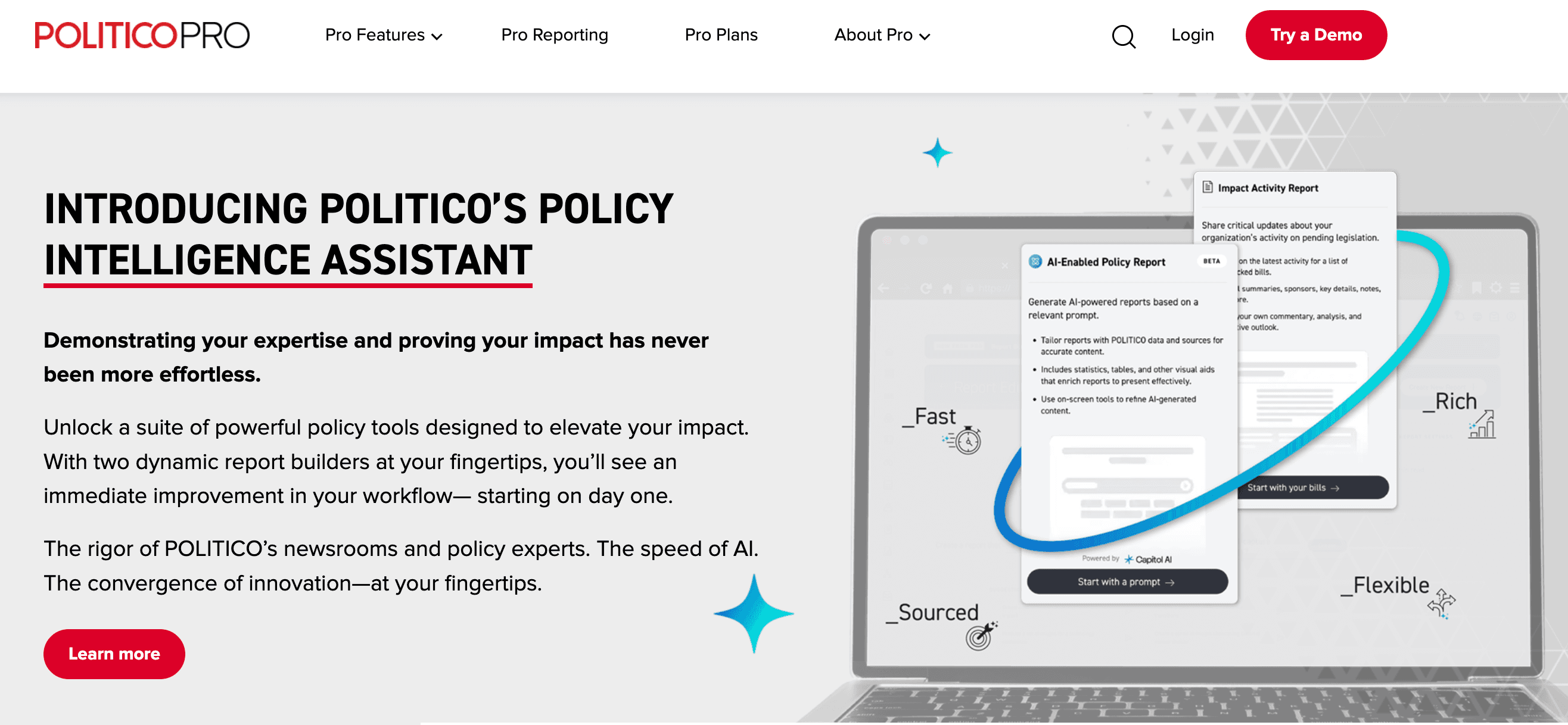 Politico pro - WordPress digital newspaper