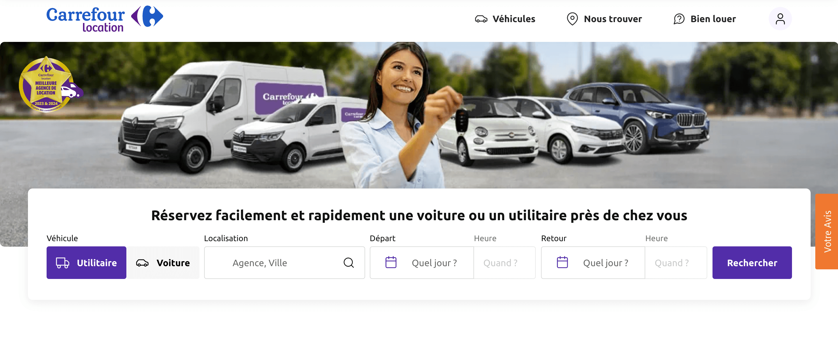 Carrefour Location - CRM System for Car Rental Management