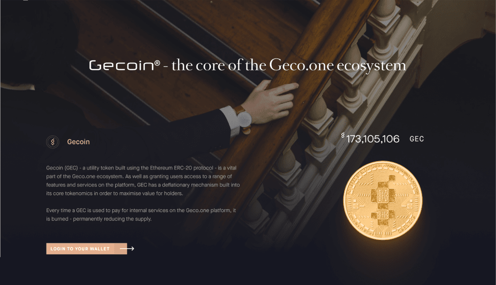 Gecoin (GEC) - A Utility Token Fueling the Geco.one Ecosystem