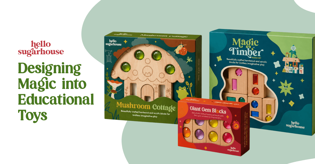 Building Magic: Branding and Design for Hello Sugarhouse Toys