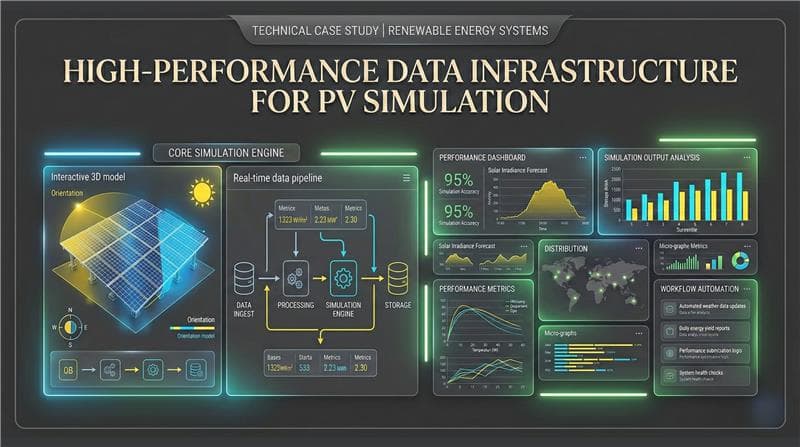 Unified Disconnected Legacy Systems into a Single Pane of Glass for a PV Company