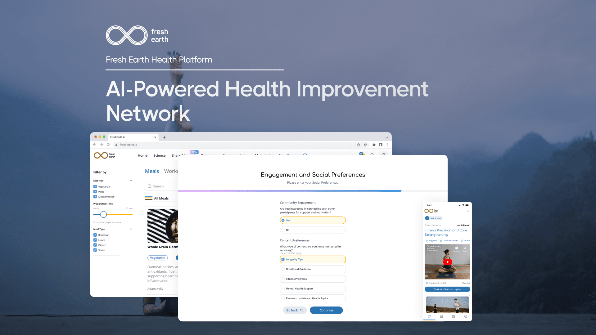 FreshEarth Health Platform
