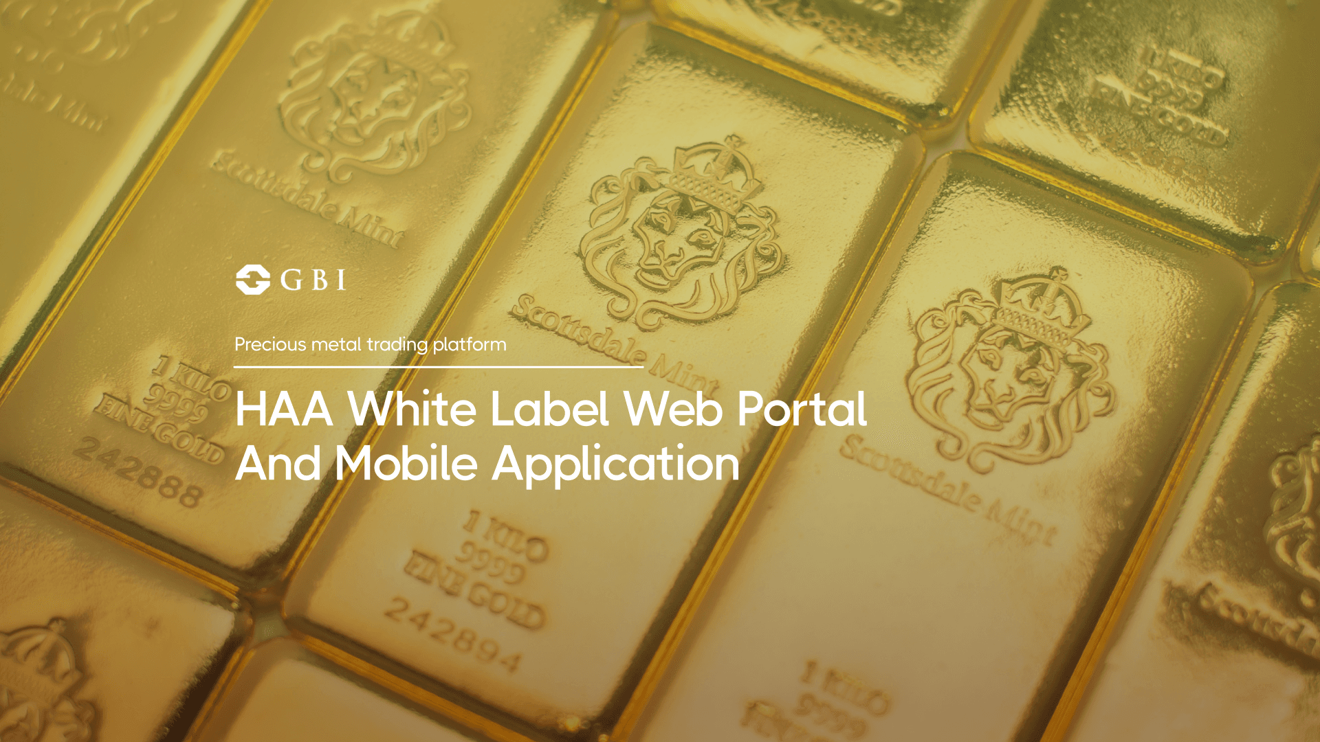 HAA White Label web portal and mobile application