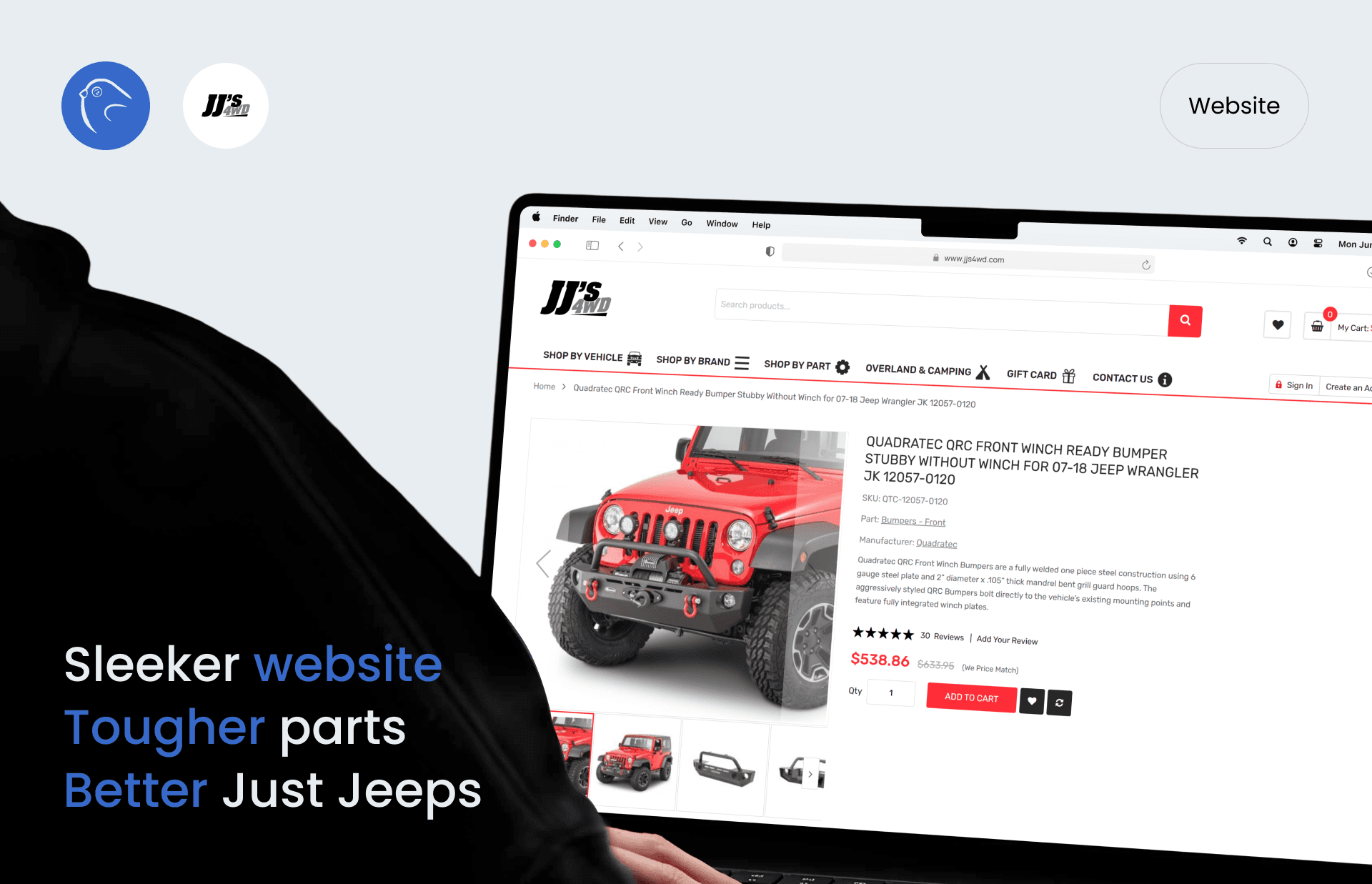 Just Geeps - Magento auto parts store