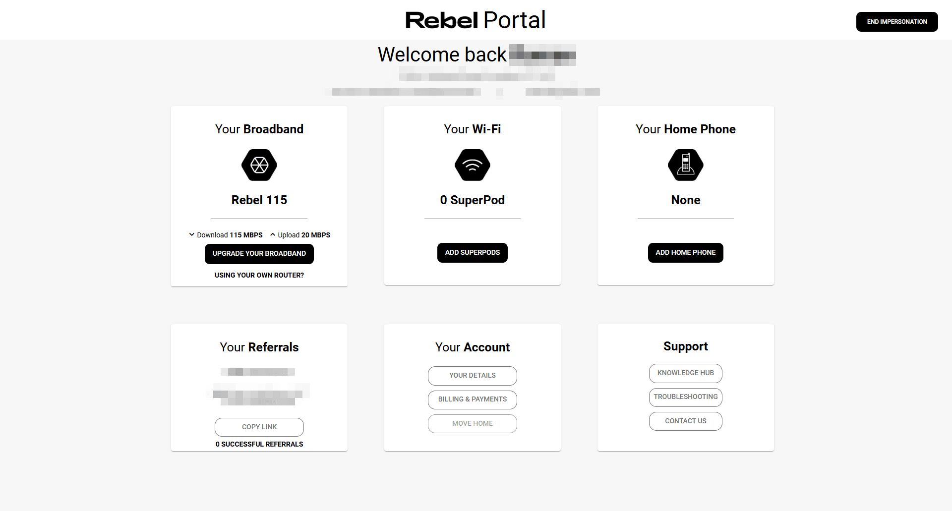 Rebel DB - Management Platform