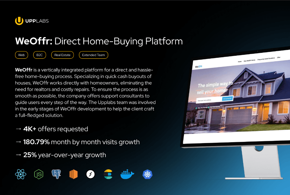 WeOffr: Direct Home-Buying Platform